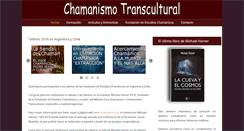 Desktop Screenshot of chamanismo-transcultural.com
